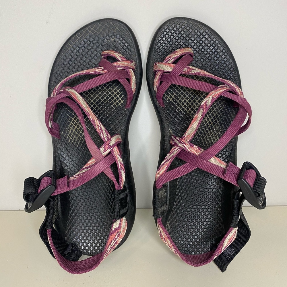 Chaco Sandals Purple Straps